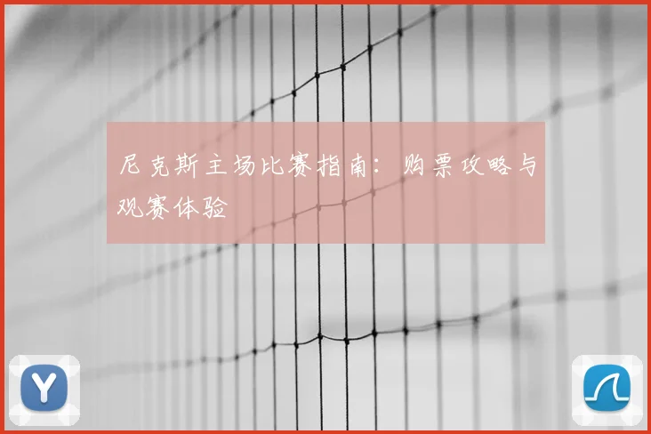 尼克斯主场比赛指南：购票攻略与观赛体验